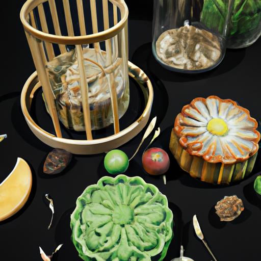 Hình ảnh trưng bày các loại bánh Trung Thu sầu riêng sáng tạo đa dạng.