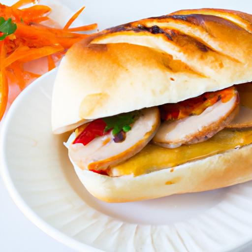 Bánh Mì Xúc Xích Chà Bông