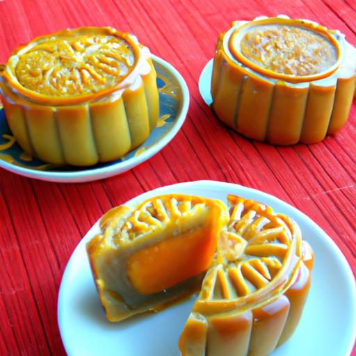 Bánh Trung Thu đậu Xanh Trứng Muối