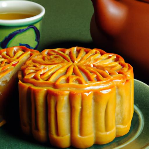 Bánh Trung Thu Nhân Trà Xanh