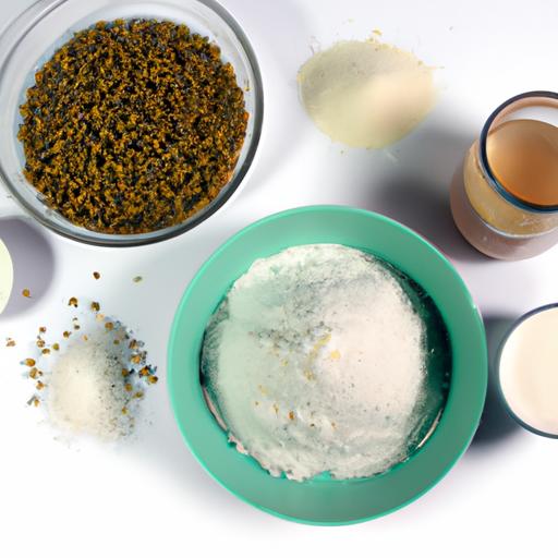 Nguyên liệu cần thiết để làm bánh cam gồm bột gạo nếp, đường, nước cốt dừa, đậu xanh, mỡ lợn hoặc dầu ăn, và muối.