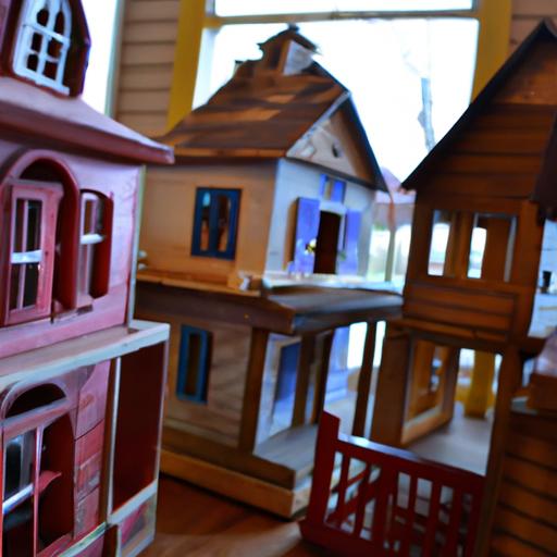 Nhà Búp Bê Bằng Gỗ