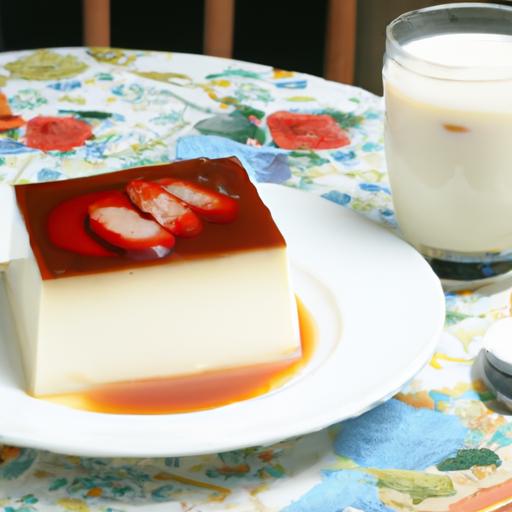 Trà Sữa Bánh Flan
