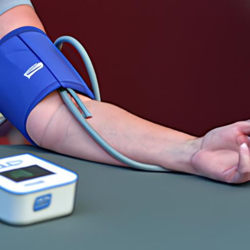 Một hình ảnh minh họa về cách đặt huyết áp kế đúng vị trí trên cánh tay và kỹ thuật đo huyết áp đúng cách.