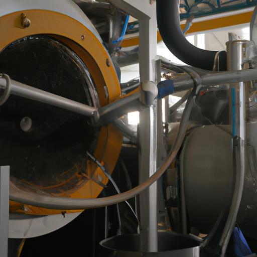 Hình ảnh một chiếc máy hút dịch được sử dụng trong môi trường công nghiệp