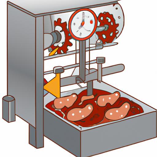 Minh hoạ về cơ chế hoạt động bên trong của máy nướng thịt tự xoay.