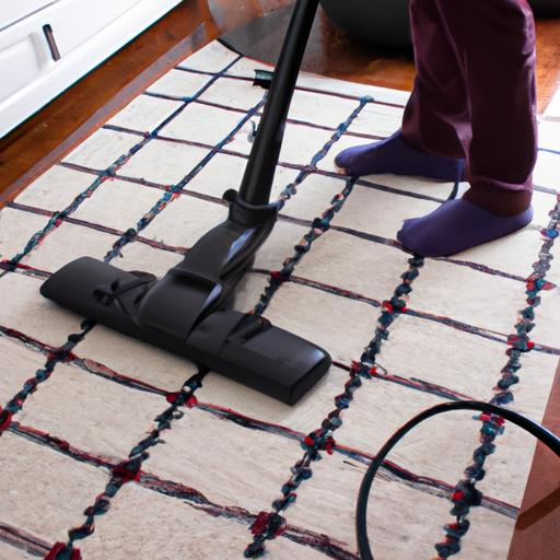 Sử dụng máy hút bụi Shimono hiệu quả trên sàn nhà thảm