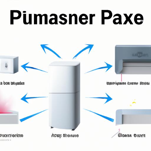 Hình ảnh nổi bật về các tính năng tiên tiến của máy lọc không khí Panasonic, như chế độ làm sạch tự động và chế độ tiết kiệm năng lượng.